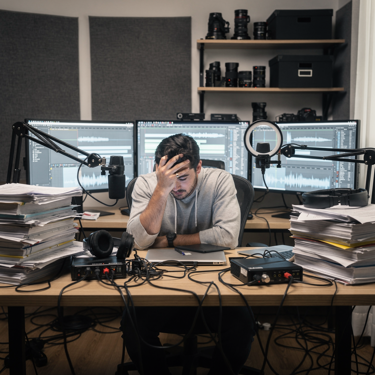 Audio production bottlenecks